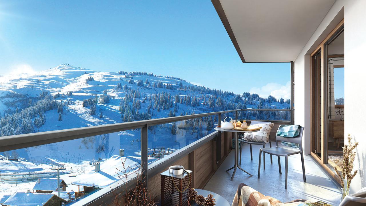 Residence Club Mmv Les Chalets Des Cimes Les Saisies Buitenkant foto