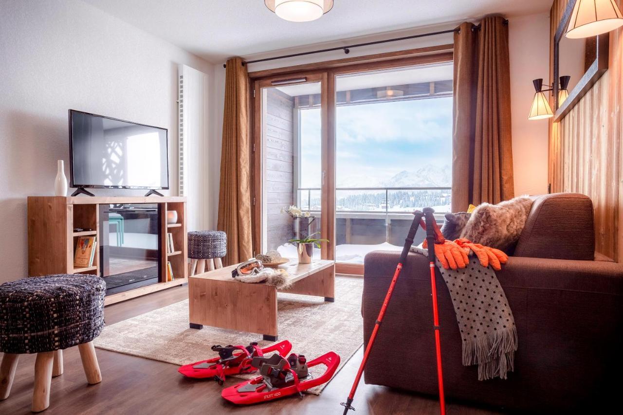 Residence Club Mmv Les Chalets Des Cimes Les Saisies Buitenkant foto
